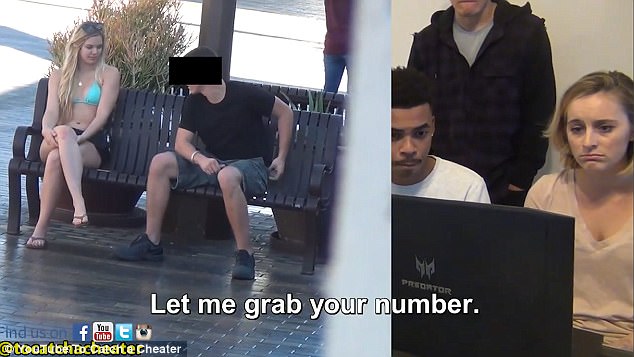 Vajza vë të dashurin në provë, ja çfarë bën ai pasi i afrohet modelja seksi (Video)