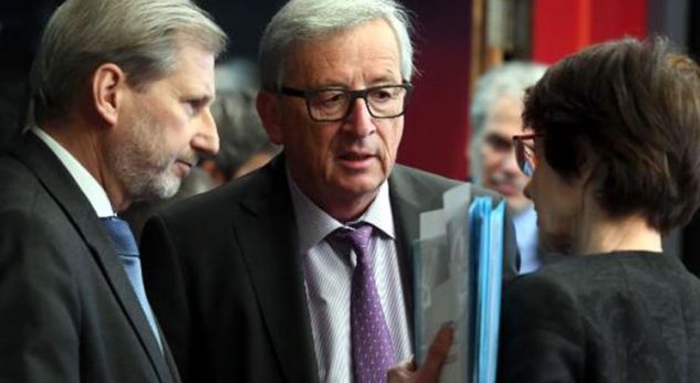 Arrestimet “VIP” dhe Vettingu/ Juncker, Hahn dhe Mogherini zbarkojnë në Tiranë për të monitoruar punët e qeverisë Arrestimet “VIP” dhe Vettingu/ Juncker, Hahn dhe Mogherini zbarkojnë në Tiranë për të monitoruar punët e qeverisë