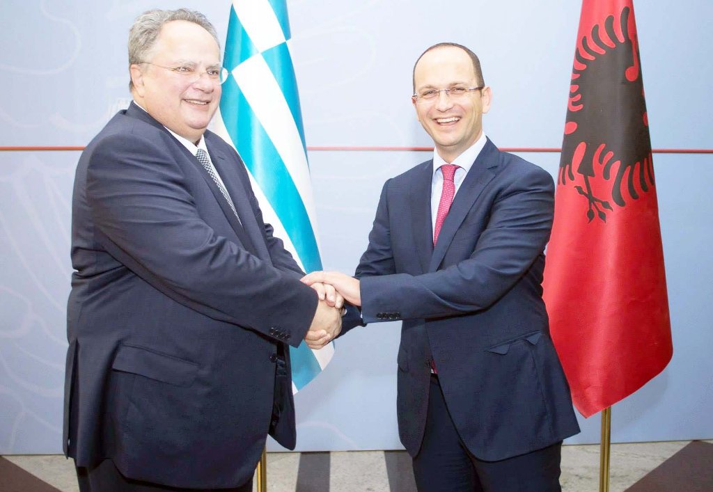Takimi Bushati-Kotzias, MEPJ: U shqyrtua progresi i shënuar prej takimit të Janarit të mbajtur në Korçë Takimi Bushati-Kotzias, MEPJ: U shqyrtua progresi i shënuar prej takimit të Janarit të mbajtur në Korçë