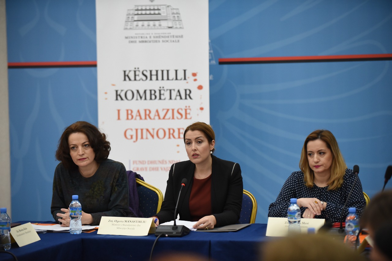 Mblidhet Këshilli Kombëtar i Barazisë Gjinore, Manastirliu e vendosur: Masa për mbrojtjen e grave të dhunuara