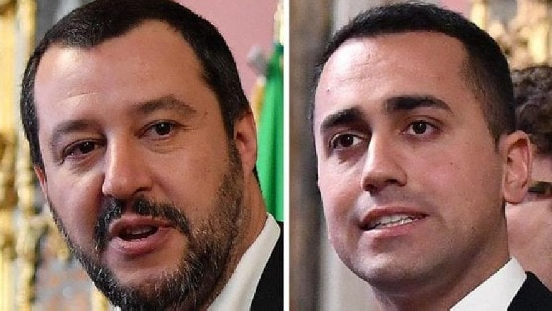 Italia drejt qeverisjes 5 Yjet-PD? Di Maio i bën dalje Salvinit: Fat të mbarë! Italia drejt qeverisjes 5 Yjet-PD? Di Maio i bën dalje Salvinit: Fat të mbarë!