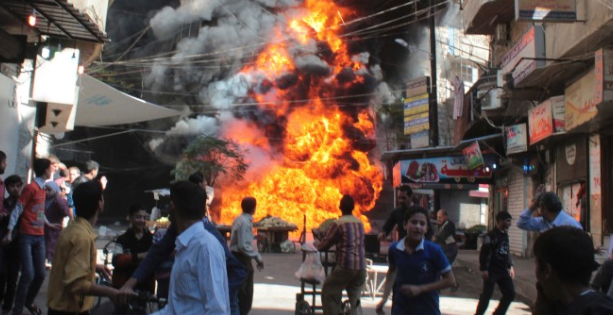 Publikohen pamjet: Përpjekja e dëshpëruar siriane për të përballuar raketat ajrore (Video) Publikohen pamjet: Përpjekja e dëshpëruar siriane për të përballuar raketat ajrore (Video)