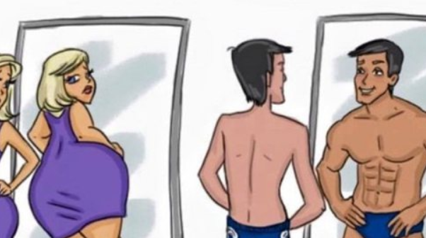 Gratë dhe burrat, 9 situata sa qesharake aq edhe të vërteta (Foto) Gratë dhe burrat, 9 situata sa qesharake aq edhe të vërteta (Foto)