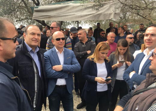 Mona nis luftën me miell e çizme me “shokët” e burrit… deputetë!