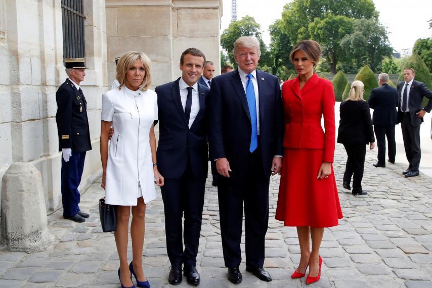 Macron deklaratë bombë: Trump burgos bashkëshorten! Macron deklaratë bombë: Trump burgos bashkëshorten!