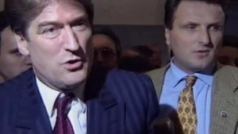 Në 2008 kërkoi ekstradimin e tij, Berisha sot: Haxhia, një kriminel më shumë në krah të Ramës Në 2008 kërkoi ekstradimin e tij, Berisha sot: Haxhia, një kriminel më shumë në krah të Ramës