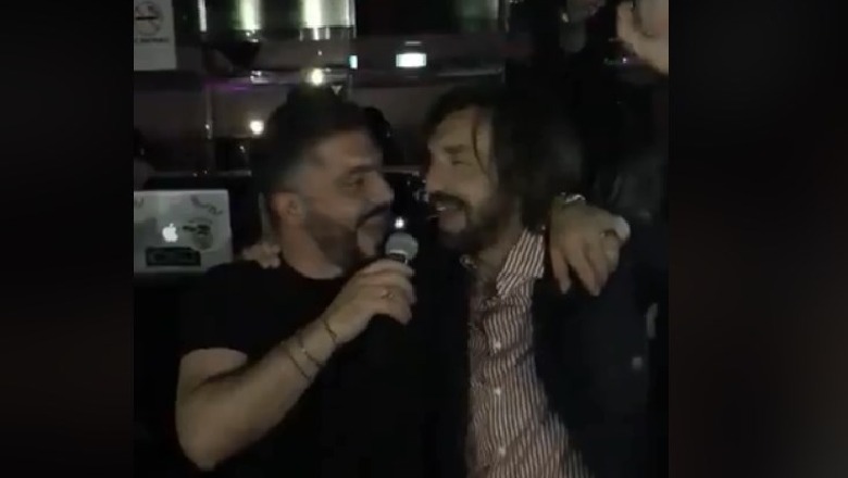 VIDEO/ Pirlo, Maldini dhe Gatuzo tapë
