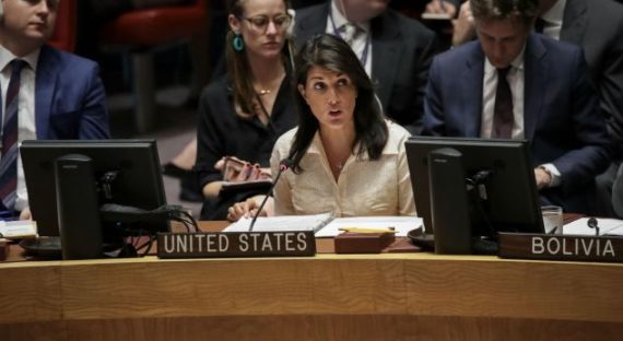 Ambasadorja amerikane në OKB: Hamasi fajtor për dhunën në Gazë, jo Izraeli Ambasadorja amerikane në OKB: Hamasi fajtor për dhunën në Gazë, jo Izraeli