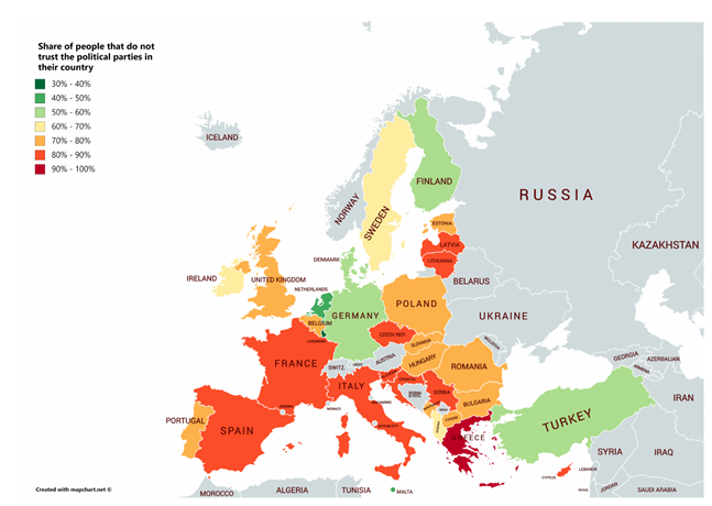 KE: Shqiptarët nuk u besojnë alternativave të tyre politike por të parët me partitë KE: Shqiptarët nuk u besojnë alternativave të tyre politike por të parët me partitë