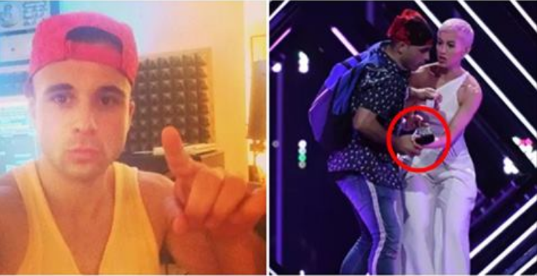 Nuk fituam por lam “emër”/ Reperi shqiptar “çuditi” Eurovizionin: I mori mikrofonin nga dora këngëtares angleze (Foto) Nuk fituam por lam “emër”/ Reperi shqiptar “çuditi” Eurovizionin: I mori mikrofonin nga dora këngëtares angleze (Foto)