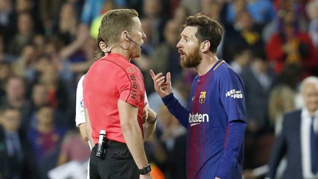 Messi shpërtheu ndaj arbitrit: Je një mu…, po e bën në brekë Messi shpërtheu ndaj arbitrit: Je një mu…, po e bën në brekë