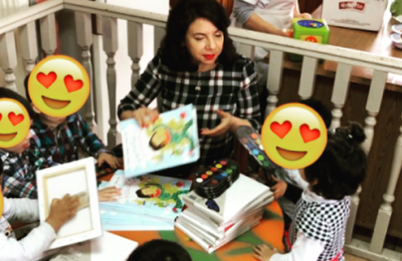 Milena, mami i Leas Milena, mami i Leas