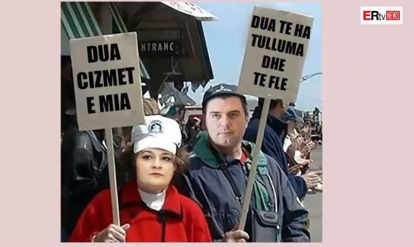 Rama kolazh me foto humori për protestën e PD, ja si e pasqyron Rama kolazh me foto humori për protestën e PD, ja si e pasqyron