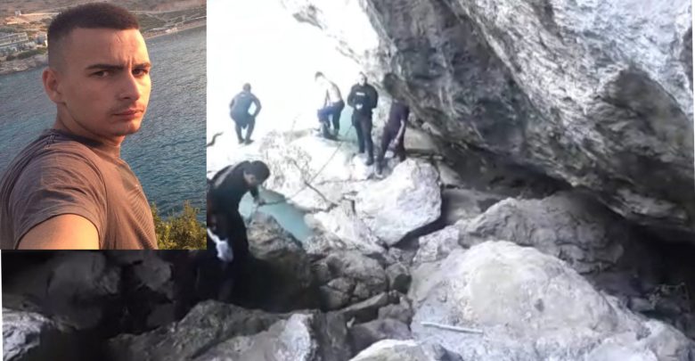 Ende nuk kanë gjetur trupin e 22-vjeçarit, policia kryen shpërthim për të devijuar shtratin e lumit Ende nuk kanë gjetur trupin e 22-vjeçarit, policia kryen shpërthim për të devijuar shtratin e lumit