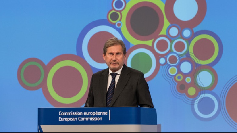 Hahn: “I lumtur që Këshilli i Europës hapi dritën e zgjerimit si përfundim për Shqipërinë dhe Maqedoninë! Hahn: “I lumtur që Këshilli i Europës hapi dritën e zgjerimit si përfundim për Shqipërinë dhe Maqedoninë!