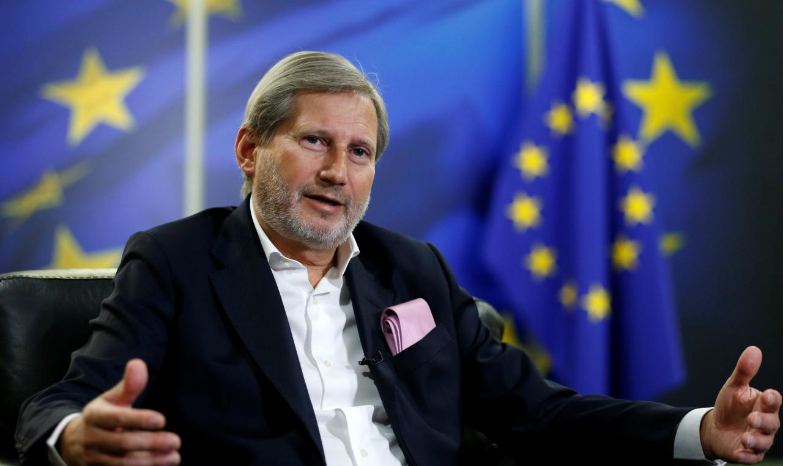 Kamp refugjatësh në Shqipëri, Hahn tregon pse është kundër Kamp refugjatësh në Shqipëri, Hahn tregon pse është kundër