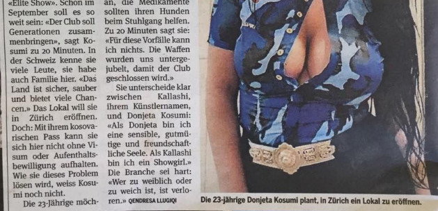 farë paska bërë kjo këngëtare shqiptare që po bën namin në mediat zviceriane?! farë paska bërë kjo këngëtare shqiptare që po bën namin në mediat zviceriane?!