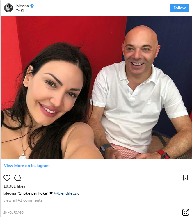 Bleona Qerreti prezanton lidhjen e rëndësishme me Blendi Fevziun! Bleona Qerreti prezanton lidhjen e rëndësishme me Blendi Fevziun!