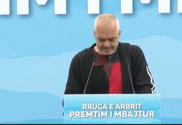 Në Dibër për ndërtimin e ”Rrugës së Arbrit”, Edi Rama bën publik bastin me Olta Xhaçkën Në Dibër për ndërtimin e ”Rrugës së Arbrit”, Edi Rama bën publik bastin me Olta Xhaçkën