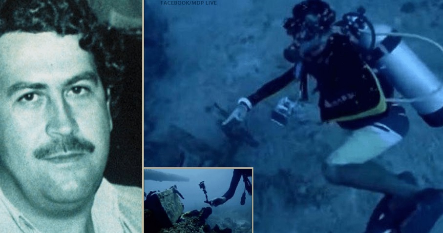 CIA zbulon miliarda dollarë të fshehura nënujë nga Pablo Escobar CIA zbulon miliarda dollarë të fshehura nënujë nga Pablo Escobar