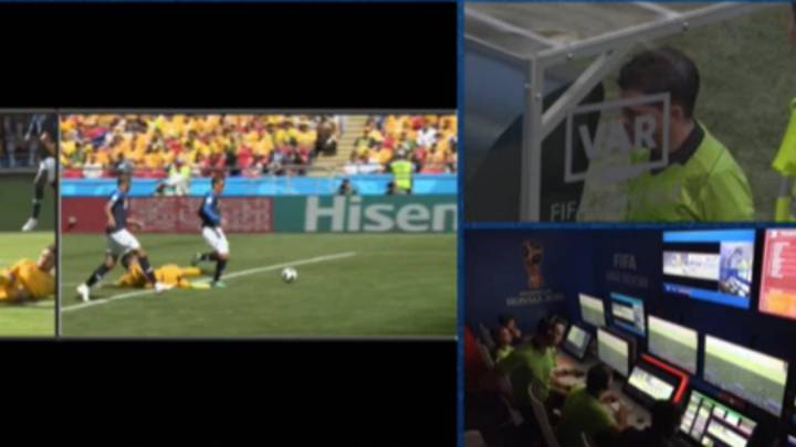 Fitore teknologjike e Francës me një arbitër që nuk “shikonte”(Foto) Fitore teknologjike e Francës me një arbitër që nuk “shikonte”(Foto)