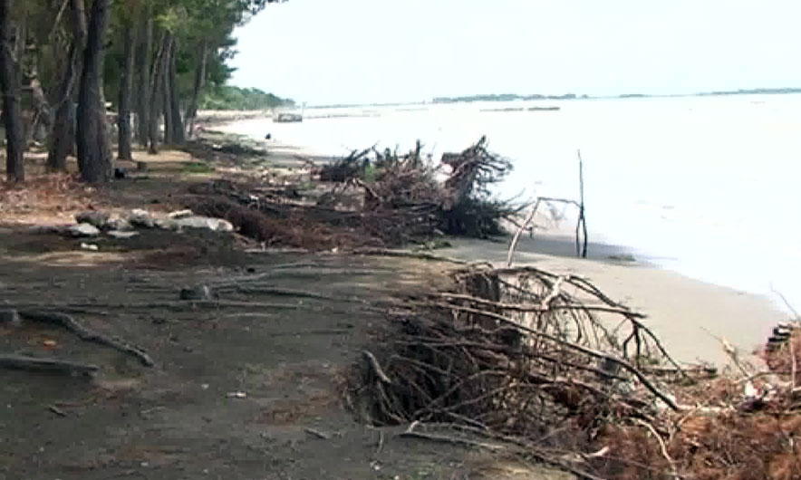 Deti “rrëmben” tokën (Video) Deti “rrëmben” tokën (Video)