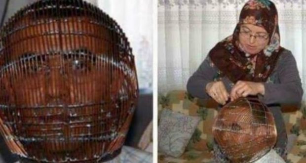 Ai mban në kokë një kafaz, çelësin e ka vetëm gruaja e tij, nuk do ta besoni arsyen (Foto) Ai mban në kokë një kafaz, çelësin e ka vetëm gruaja e tij, nuk do ta besoni arsyen (Foto)