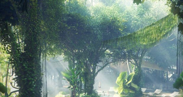 Mrekulli në Dubai, një pyll gjigand brenda hotelit superluksoz (Foto) Mrekulli në Dubai, një pyll gjigand brenda hotelit superluksoz (Foto)