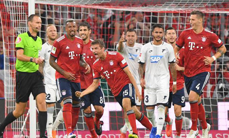 Nis Bundesliga, VAR bëhet protagonist në fitoren 3-1 të Bayernit me Hoffenheimin Nis Bundesliga, VAR bëhet protagonist në fitoren 3-1 të Bayernit me Hoffenheimin