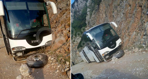 Aksidenti me autobusin, Policia sqaron: S’ka të lënduar, u gjobit shoferi Aksidenti me autobusin, Policia sqaron: S’ka të lënduar, u gjobit shoferi