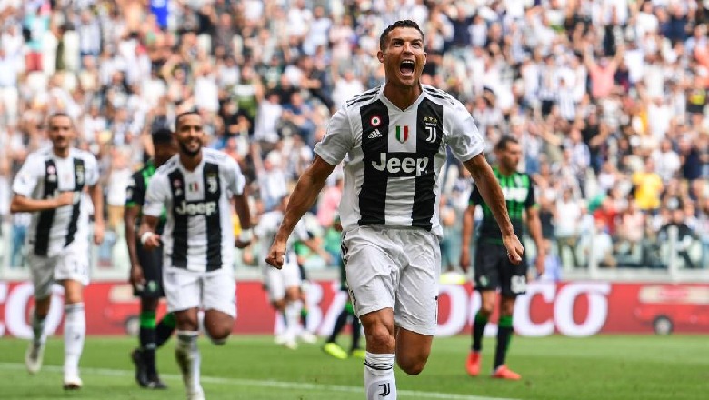 Cristiano Ronaldo thyen “mallkimin”: Shënon dopietë dhe i jep fitoren Juventusit (GOLAT) Cristiano Ronaldo thyen “mallkimin”: Shënon dopietë dhe i jep fitoren Juventusit (GOLAT)