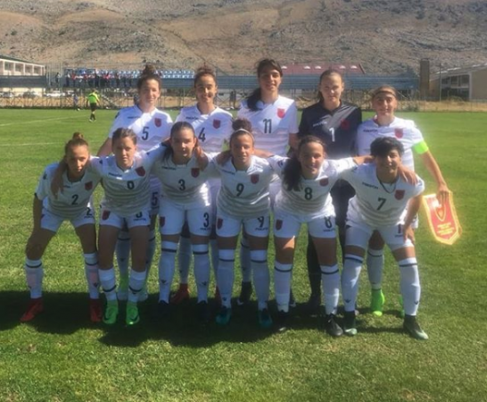 Kombëtarja e femrave U-19 fiton kundër Malit të Zi Kombëtarja e femrave U-19 fiton kundër Malit të Zi