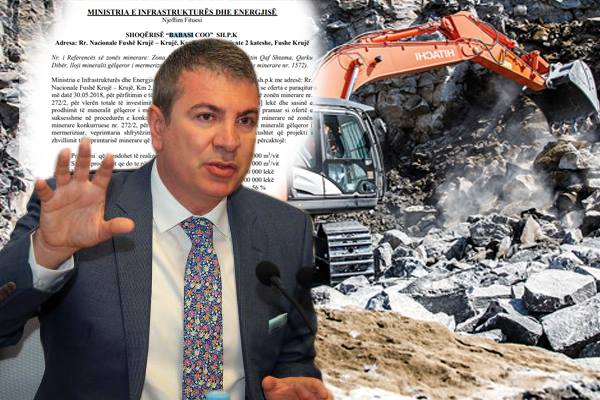 Shkatërroi malet e Krujës, ‘Babasi COO’ fut në kthetra edhe malet e Dibrës, Gjiknuri i ‘liron frerët’ firmës së ish-deputetit të PD (Dokumenti) Shkatërroi malet e Krujës, ‘Babasi COO’ fut në kthetra edhe malet e Dibrës, Gjiknuri i ‘liron frerët’ firmës së ish-deputetit të PD (Dokumenti)