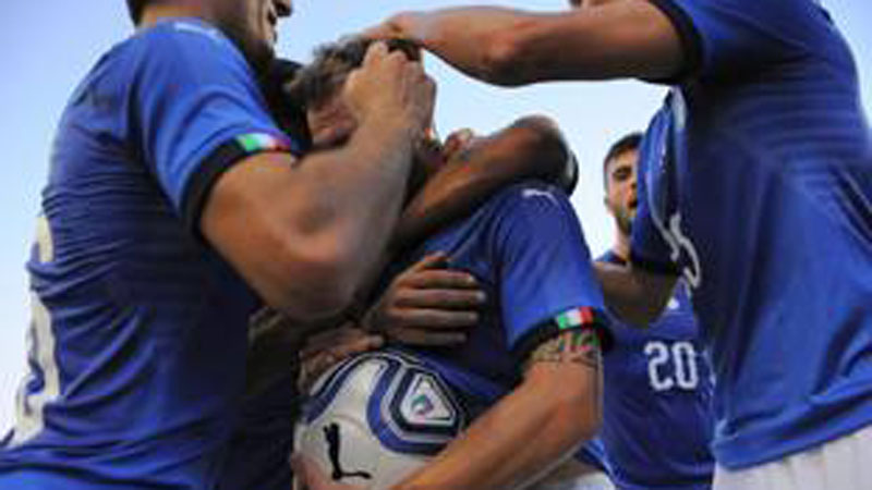 Itali-Shqipëri, “çmenden” Shpresat, 3 gola në shtesë Itali-Shqipëri, “çmenden” Shpresat, 3 gola në shtesë