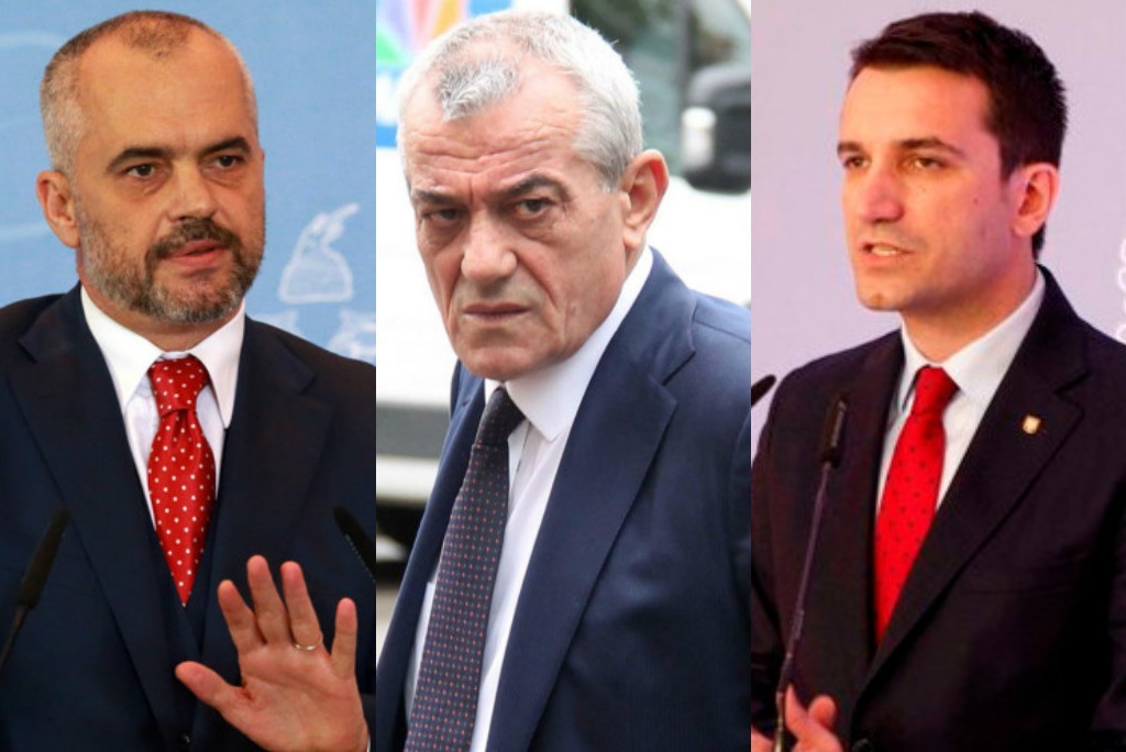 Teatri/ Rama dhe Veliaj në takim me Kreun e Kuvendit Gramoz Ruçi Teatri/ Rama dhe Veliaj në takim me Kreun e Kuvendit Gramoz Ruçi