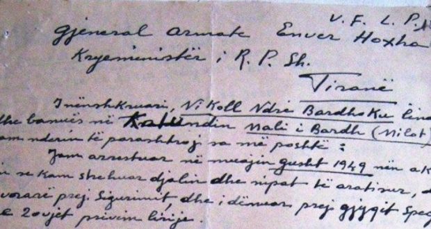 Historiani zbulon letrën e të burgosurit shqiptar, ndoshta nga më të vjetërit në botë