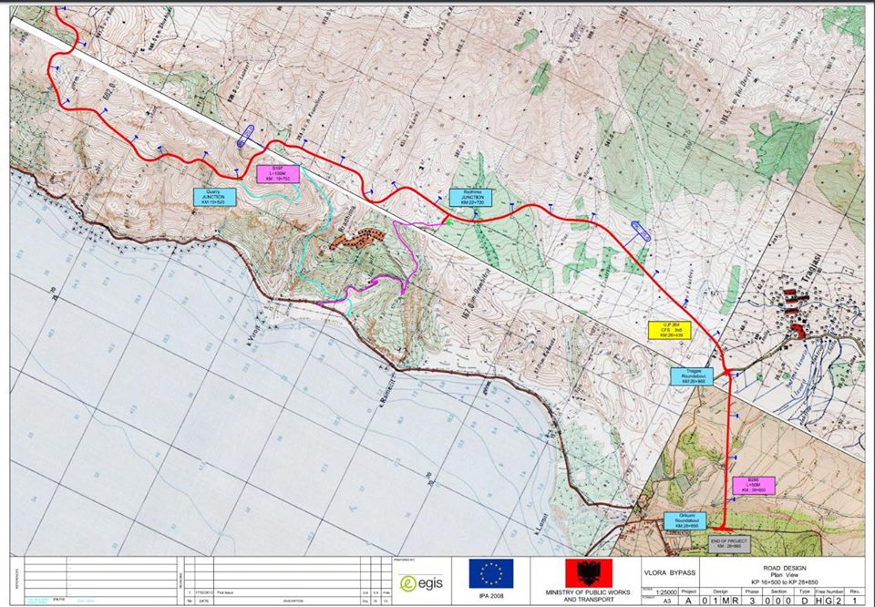“Baypass-i” i Fierit dhe Vlorës/ Rama publikon projektet: Ja kur hapet traseja!