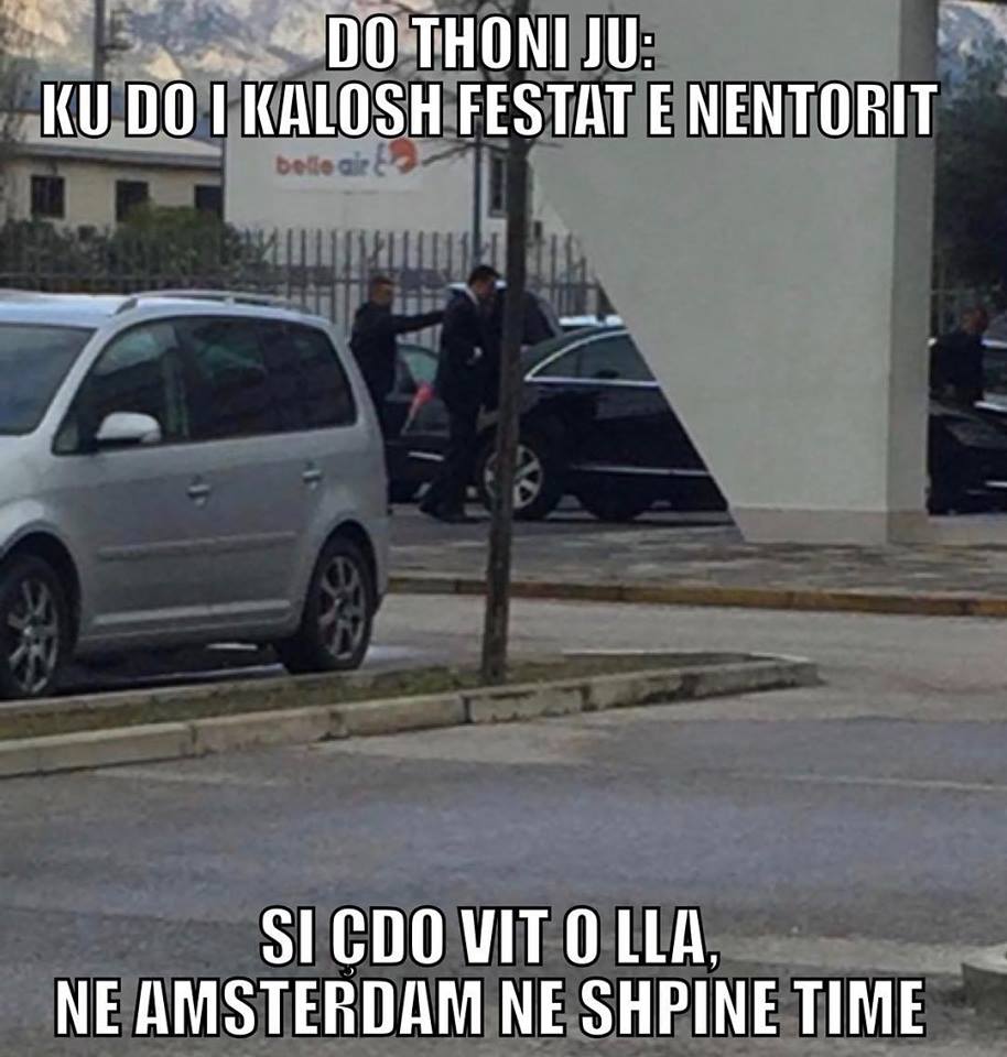 FOTO/ Rama jep 5 ditë pushim, Lulzim Basha i kalon festat në Amsterdam