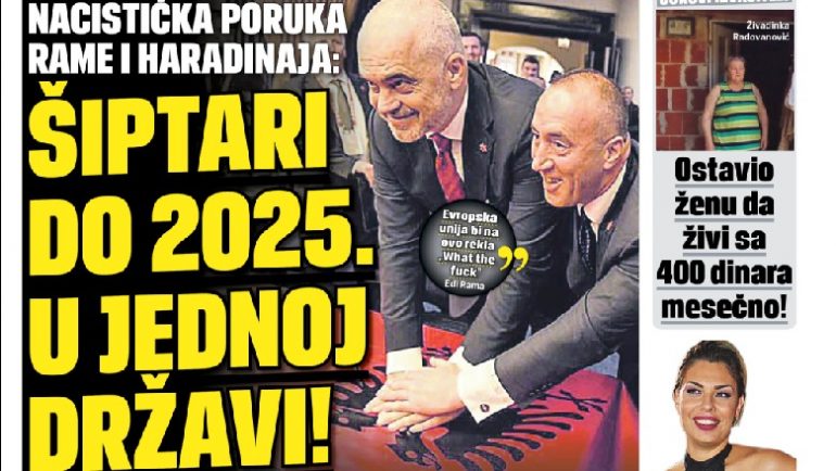 Tërbohen serbët/ Zbulojnë datën kur bashkohen shqiptarët Tërbohen serbët/ Zbulojnë datën kur bashkohen shqiptarët