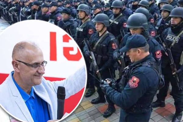 Policët, kujtesë Tit Vasalit: Do pastrojmë edhe krimet, edhe plehrat që kanë lënë shefat dhe ministrat e LSI Policët, kujtesë Tit Vasalit: Do pastrojmë edhe krimet, edhe plehrat që kanë lënë shefat dhe ministrat e LSI