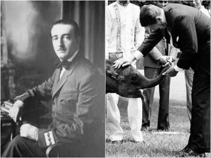 Kur Mbreti Shqiptar i dhuroi një elefant Presidentit Amerikan Kur Mbreti Shqiptar i dhuroi një elefant Presidentit Amerikan