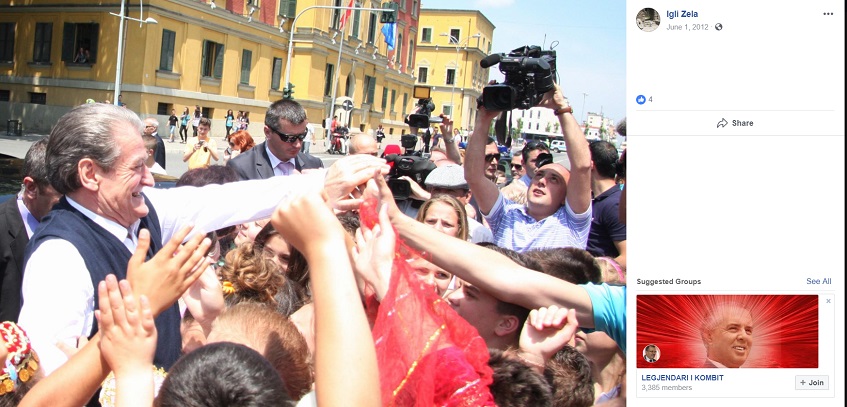 Pas zhgënjimit, Basha ia beson protestat kameramanit të PD-së