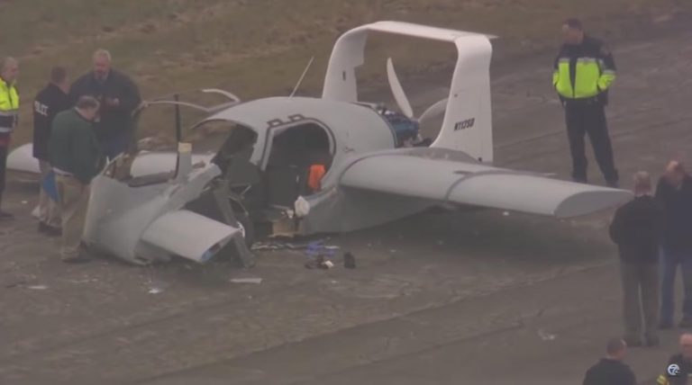 Aksident në Detroit gjatë testimit të makinës së parë fluturuese (Video) Aksident në Detroit gjatë testimit të makinës së parë fluturuese (Video)