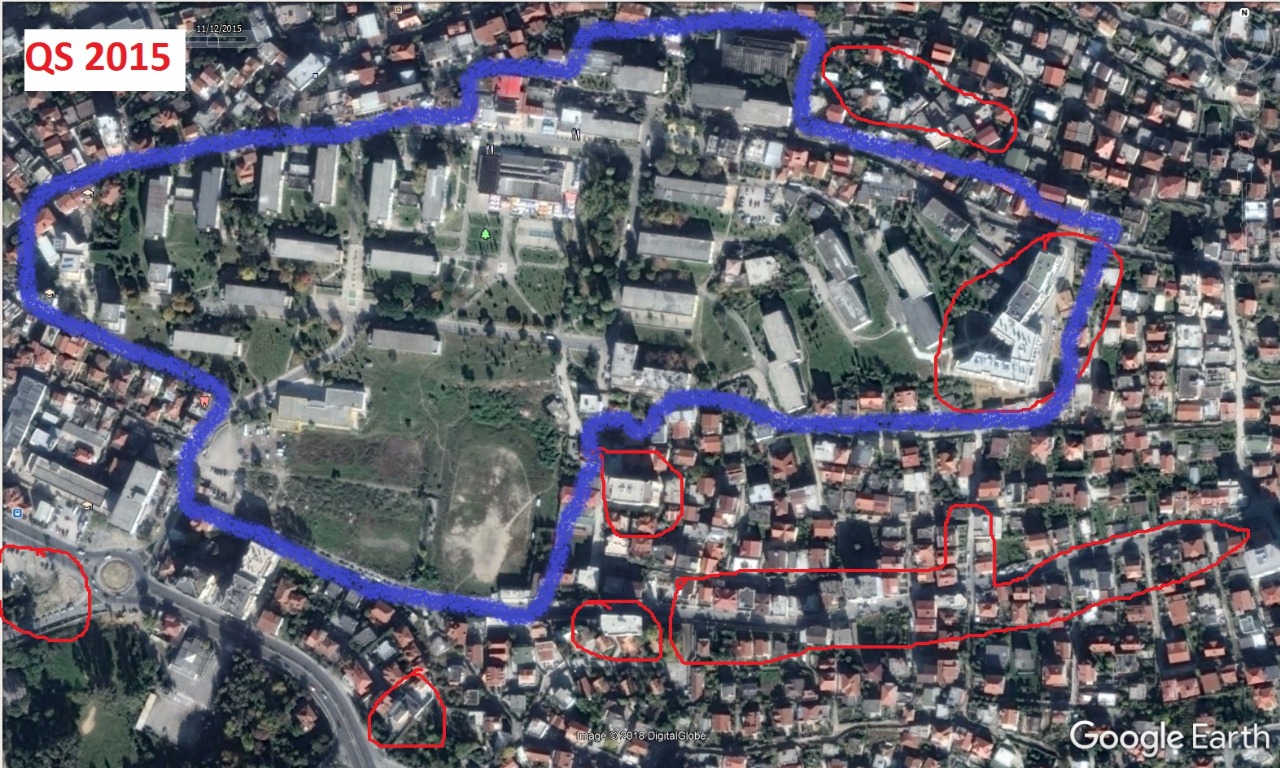 Imazhet nga sateliti/ Si i “zaptoi” Basha hapësirat publike në Qytetin Studenti Imazhet nga sateliti/ Si i “zaptoi” Basha hapësirat publike në Qytetin Studenti