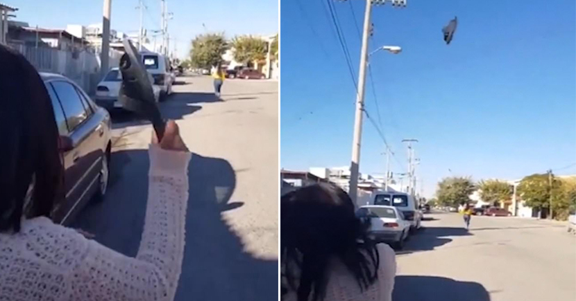 Shënjestra e nënës së zemëruar ndaj vajzës shpërndahet gjerësisht në rrjet (Video) Shënjestra e nënës së zemëruar ndaj vajzës shpërndahet gjerësisht në rrjet (Video)