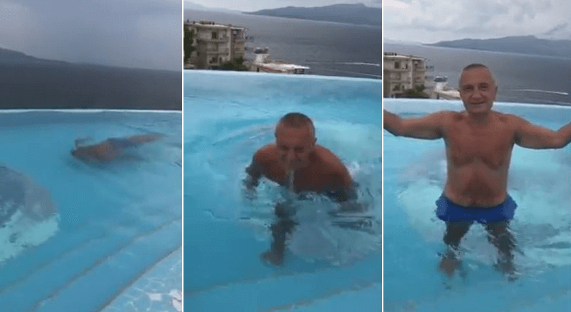 Del prova e parë/ Ilir Metaj është takuar me Balilin, me 26 gusht 2018 në Sarandë, pas takimit ekzaltim në pishinë Del prova e parë/ Ilir Metaj është takuar me Balilin, me 26 gusht 2018 në Sarandë, pas takimit ekzaltim në pishinë