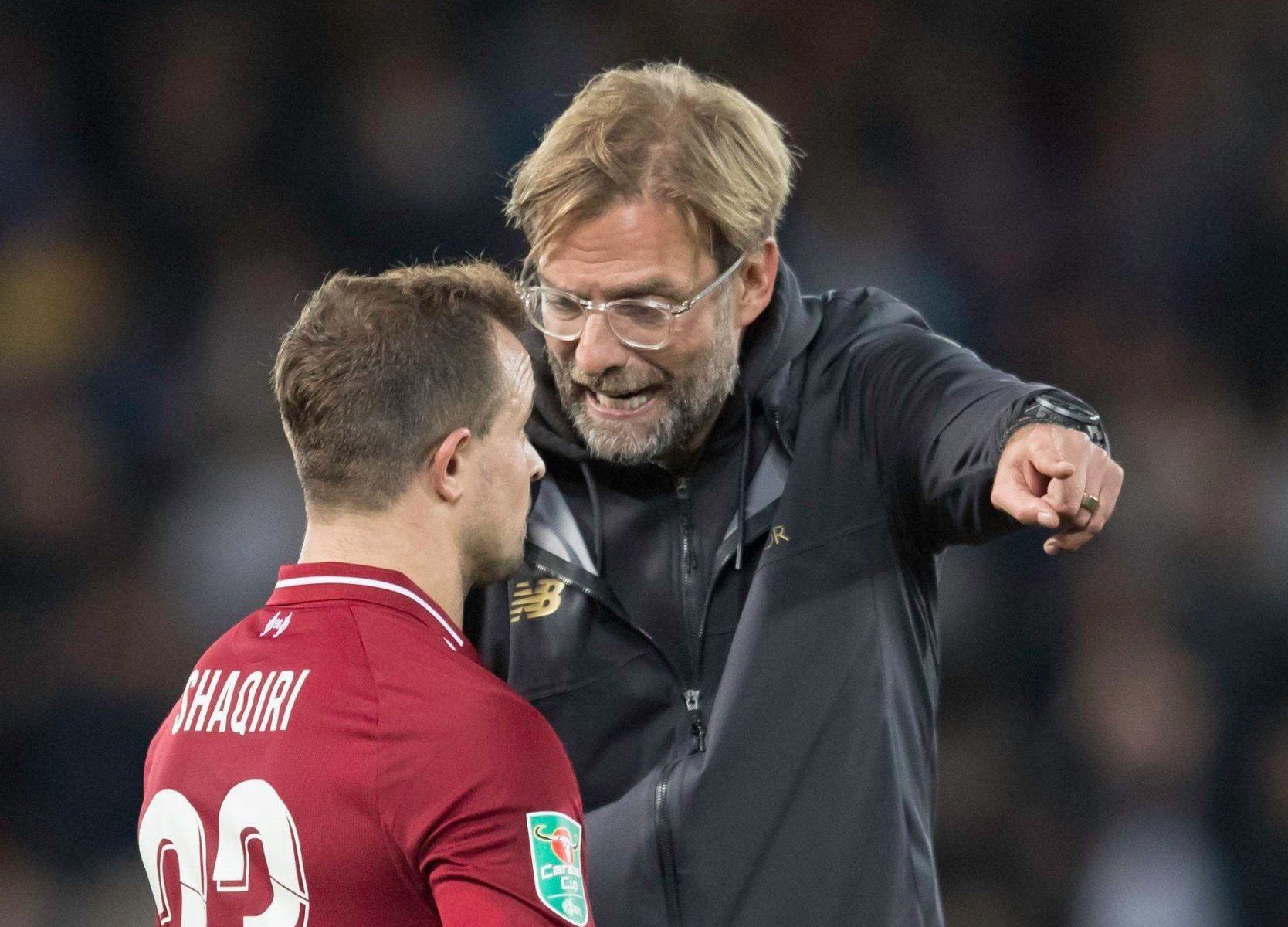 Shaqiri në stol, zbuloni si rreshtohet Siti dhe Liverpuli në kryendeshjen e Anglisë Shaqiri në stol, zbuloni si rreshtohet Siti dhe Liverpuli në kryendeshjen e Anglisë