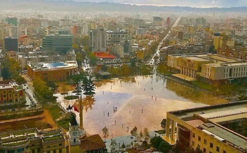 Sheshi “Skënderbej” në finalen e madhe të Çmimit të BE për Arkitekturën Bashkëkohore