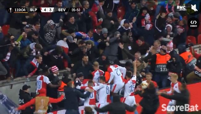 Ish-sulmuesi Skënderbeut i dhuron kualifikimin Slavias së Pragës