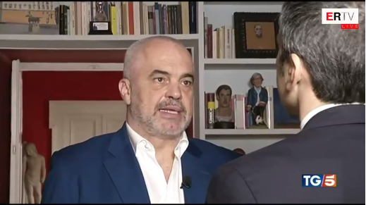 Rama në “TG5”: Protesta nuk është popullore, por e të mundurve me 1 milion vota Rama në “TG5”: Protesta nuk është popullore, por e të mundurve me 1 milion vota